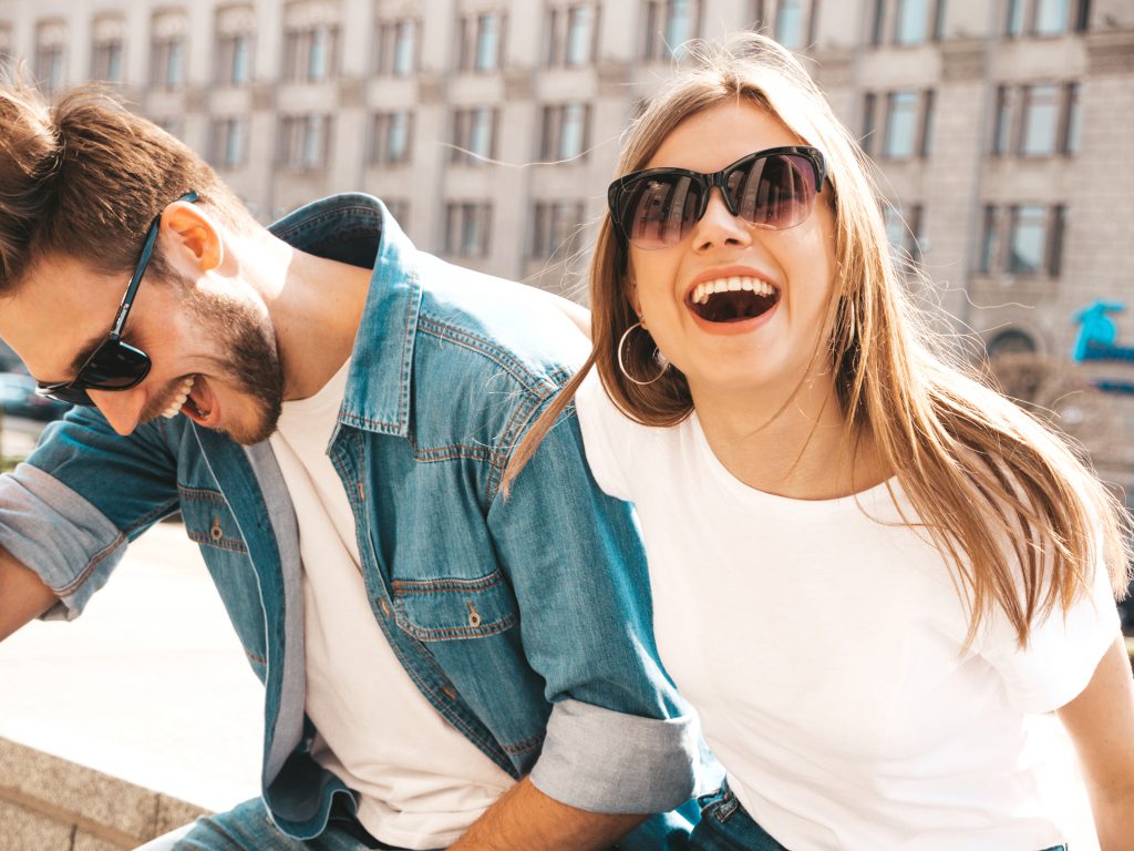 Smile and Lovely couple